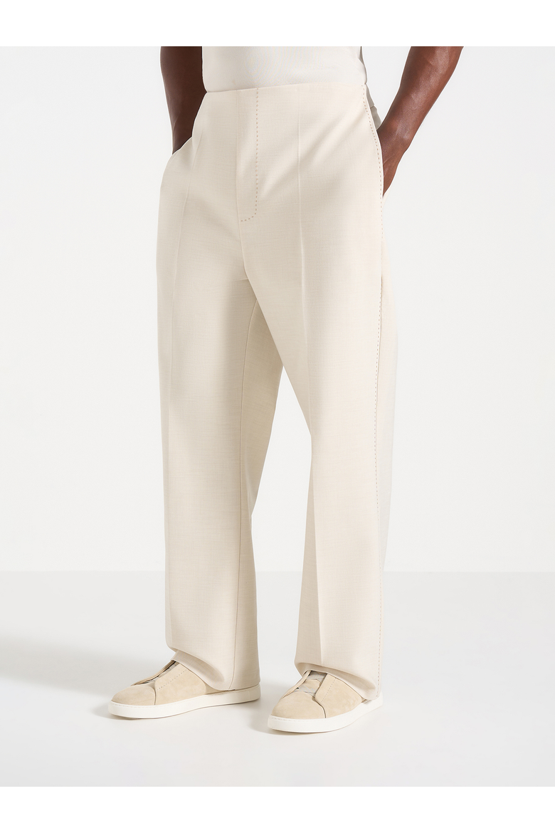 Henri Trousers, Alternate, color, Cream