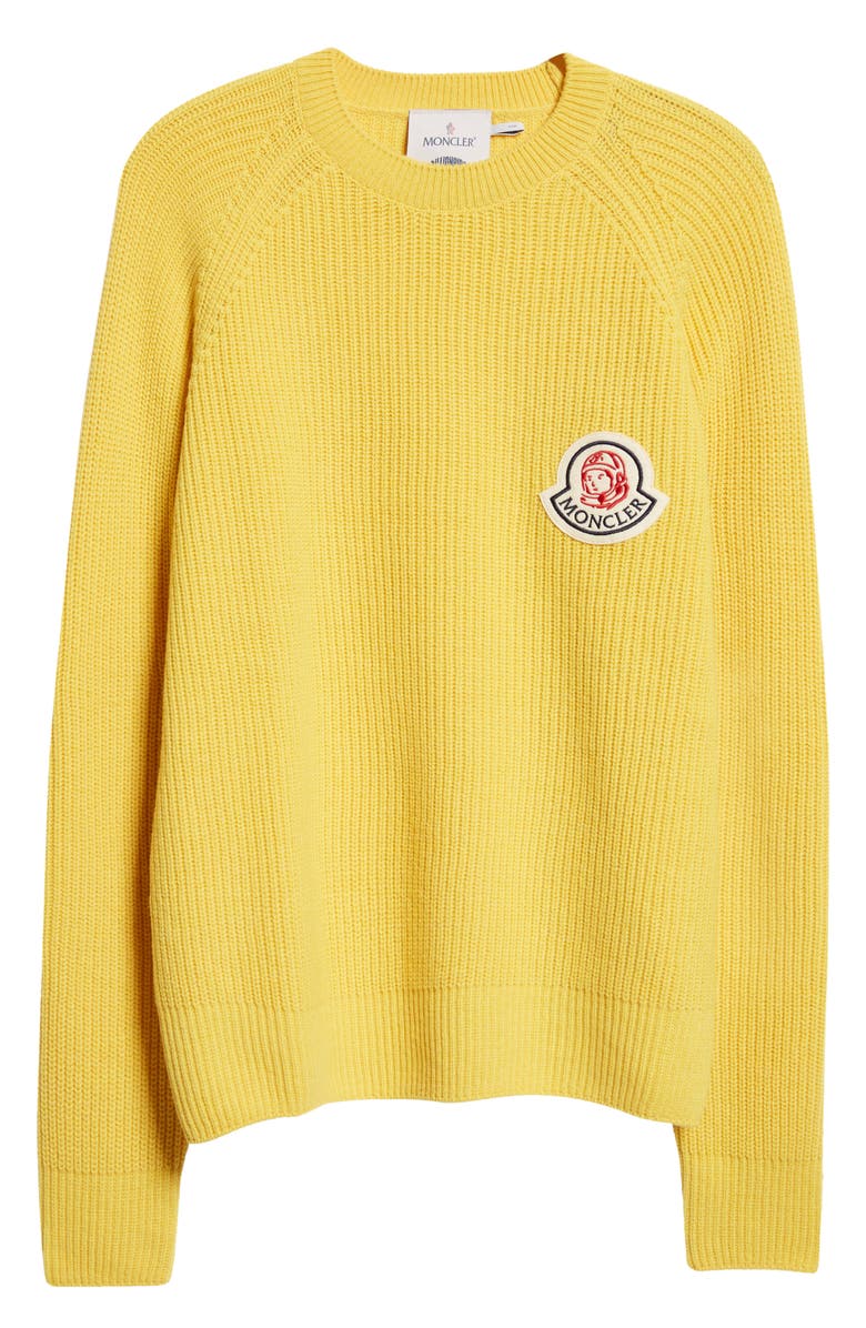 Moncler Genius x Billionaire Boys Club Crewneck Virgin Wool & Cashmere Sweater, Alternate, color,