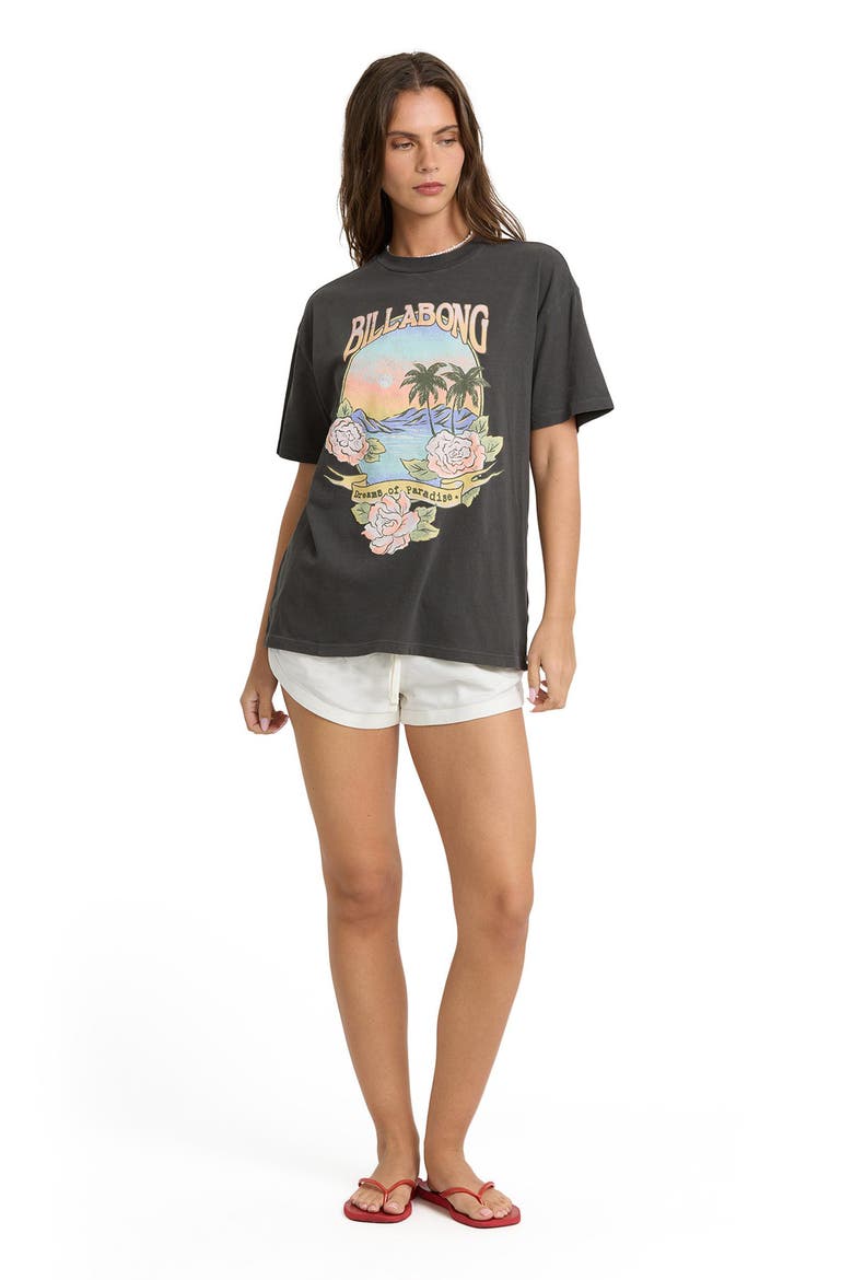Dreamy Memories Graphic T-Shirt, Alternate, color, OFF BLACK