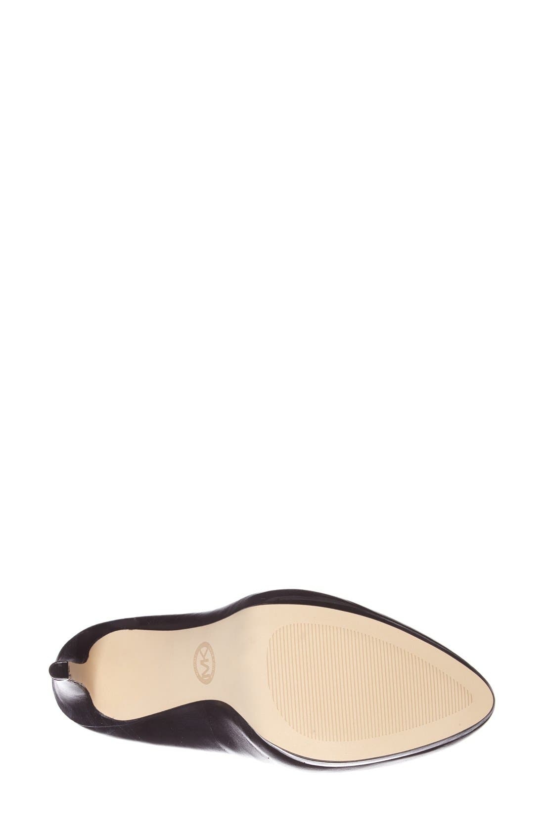 'Hamilton' Platform Pump, Alternate, color, BLACK