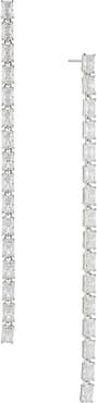 Nadri A la Carte Cubic Zirconia Linear Drop Earrings