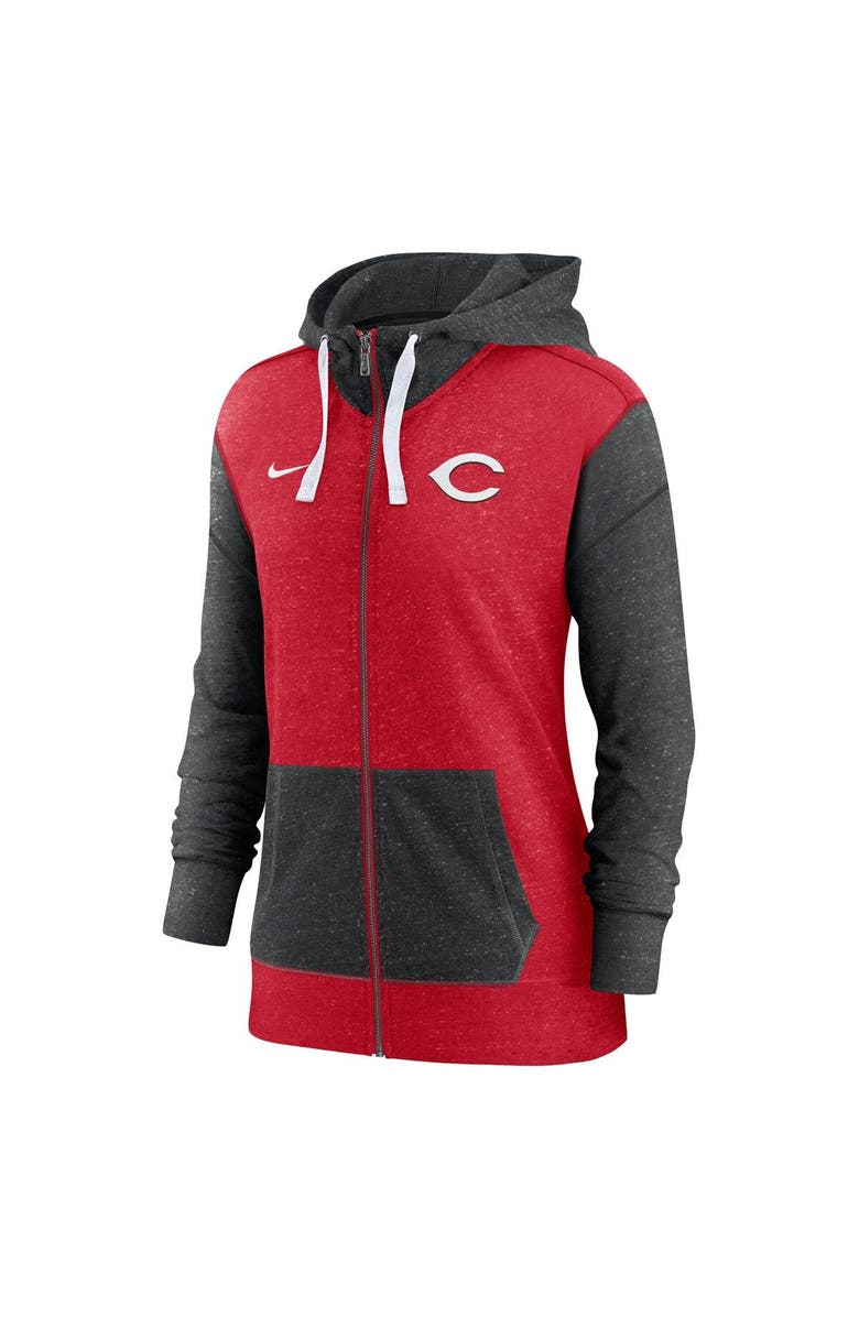 Nike Women's Nike Red Cincinnati Reds Full-Zip Hoodie, Alternate, color, 