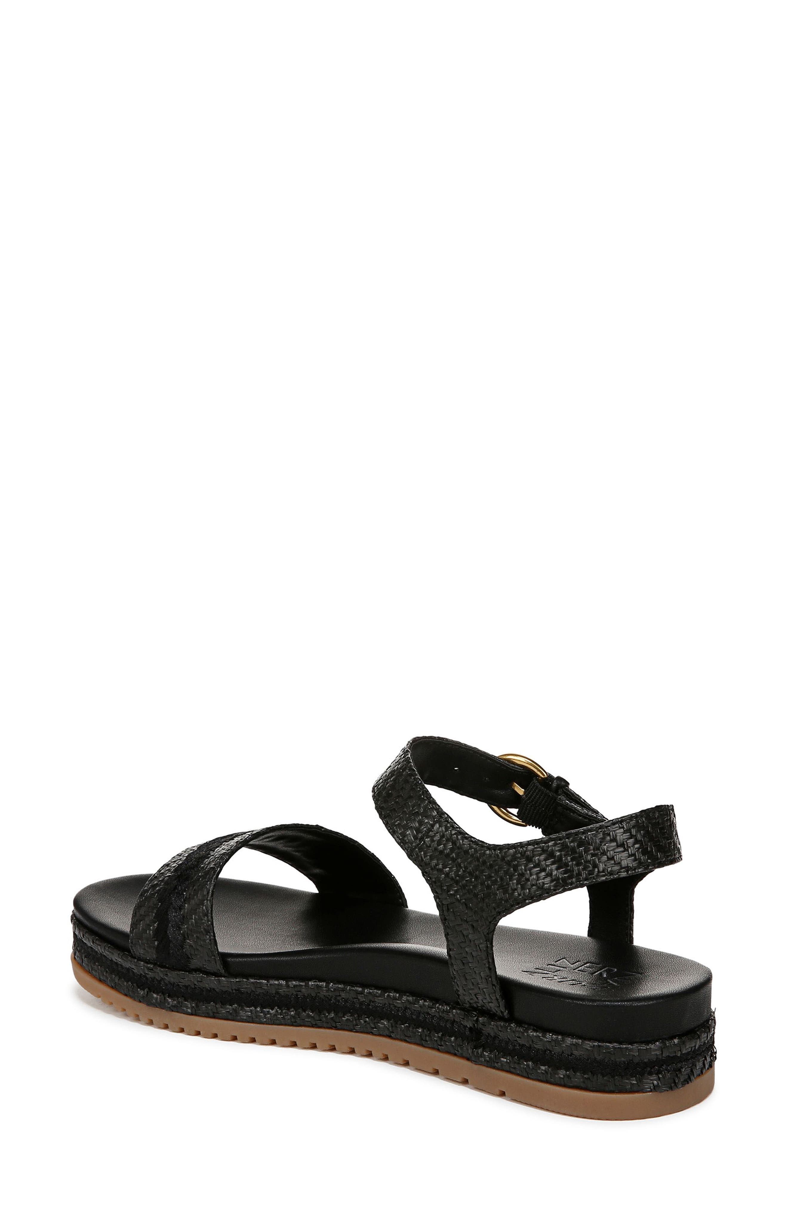 Neila 2 Ankle Strap Platform Sandal, Alternate, color, BLACK