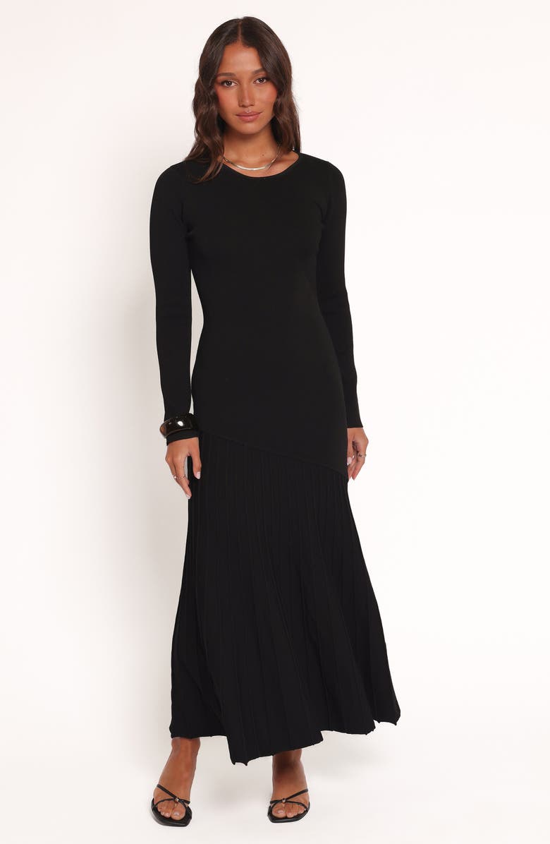 Petal & Pup Monty Long Sleeve Midi Dress, Alternate, color, 