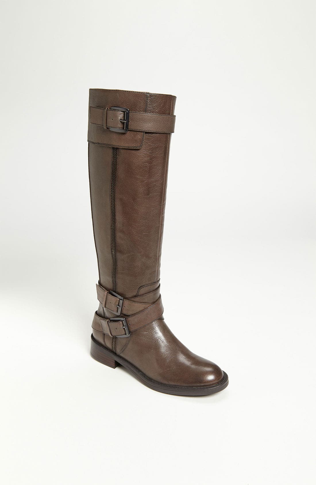 'Saylem' Riding Boot, Main, color, DARK GREY LEATHER