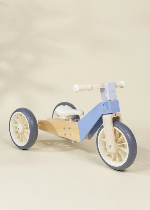 Evolutive Wooden Balance Bike - 3 in 2