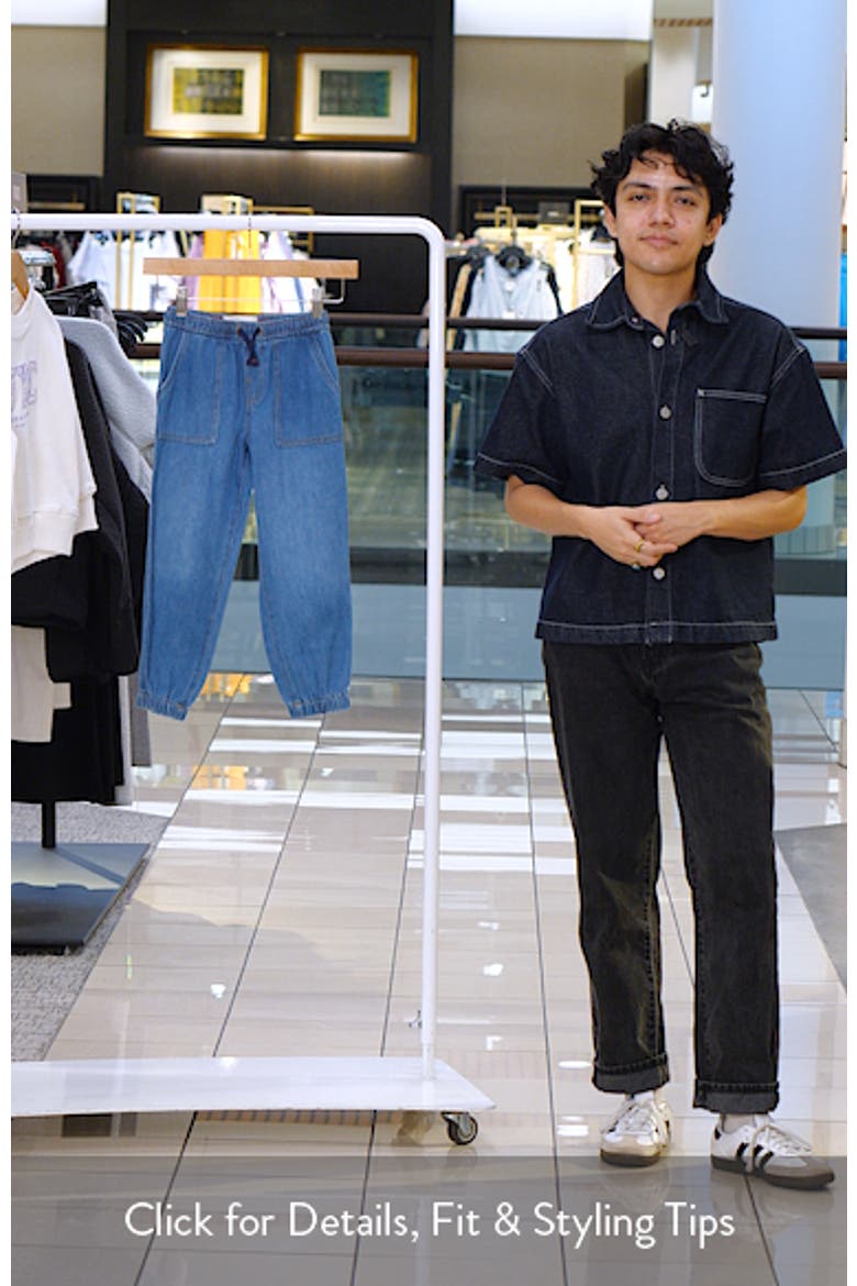 Kids' Elastic Cuff Denim Jeans video