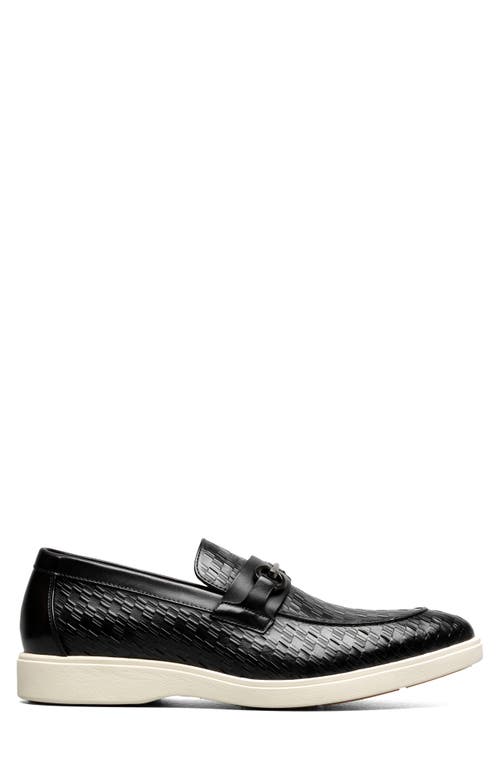 Stacy Adams Salyer Bit Loafer In Black
