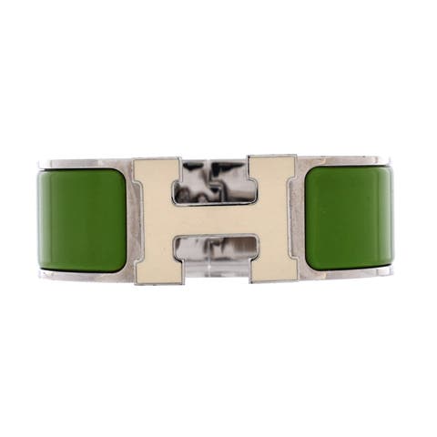 Clic H Bracelet Enamel Wide