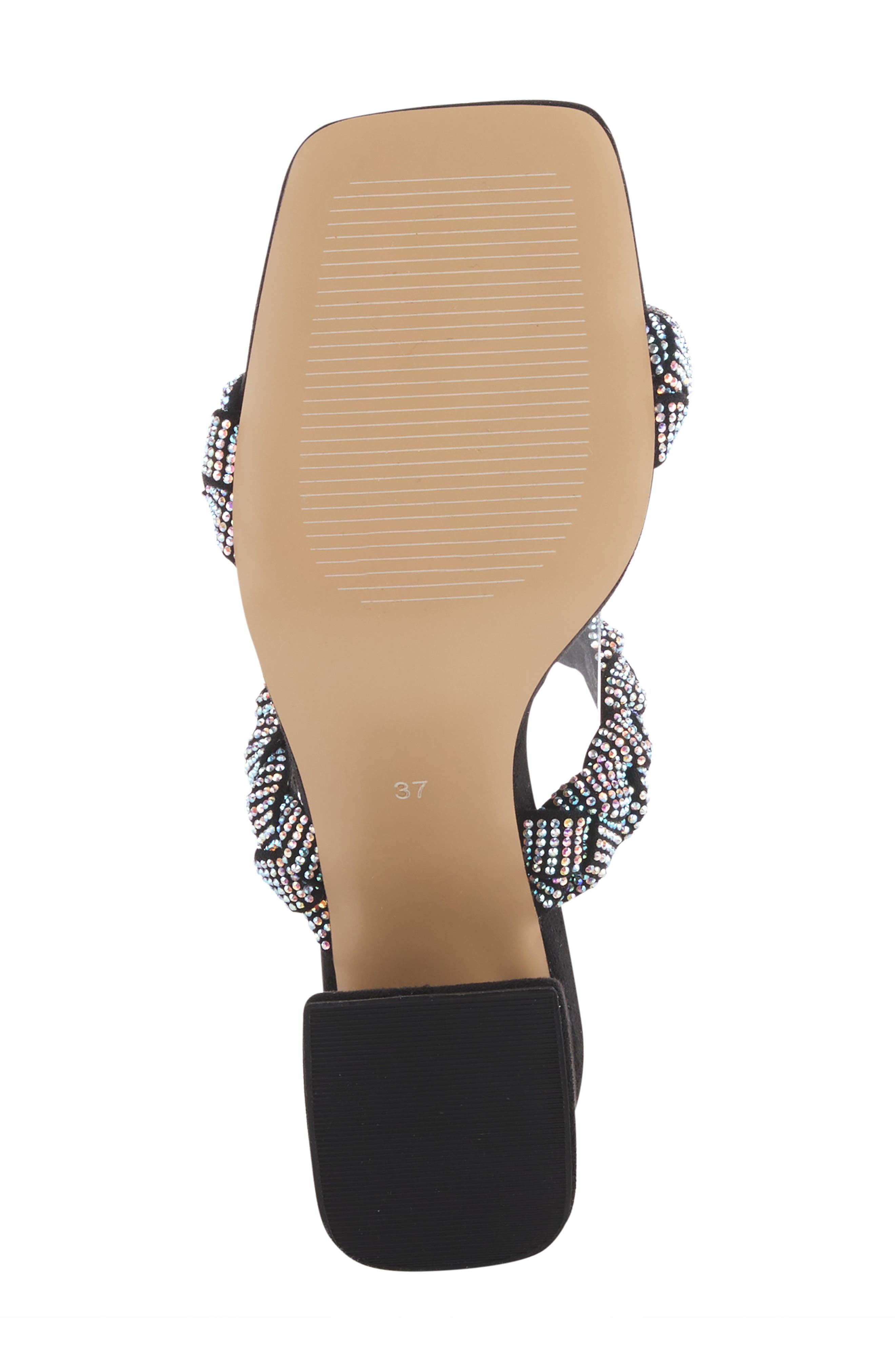 AZURA BY SPRING STEP Fabilous Rhinestone Sandal, Alternate, color, 