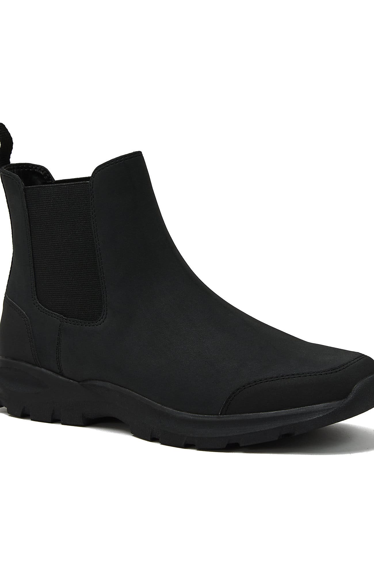 Lands' End Terrain All Weather Chelsea Boots, Main, color, Black