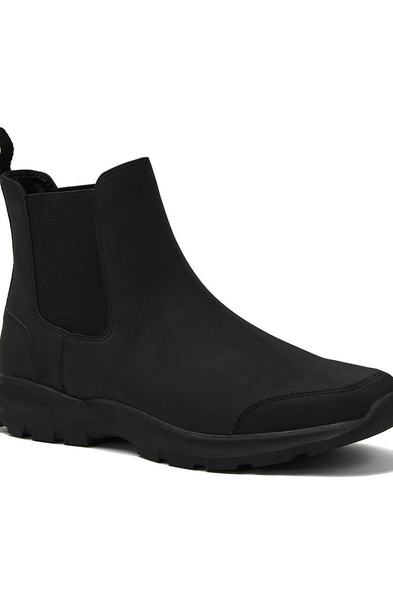Lands' End Terrain All Weather Chelsea Boots, Main, color, Black