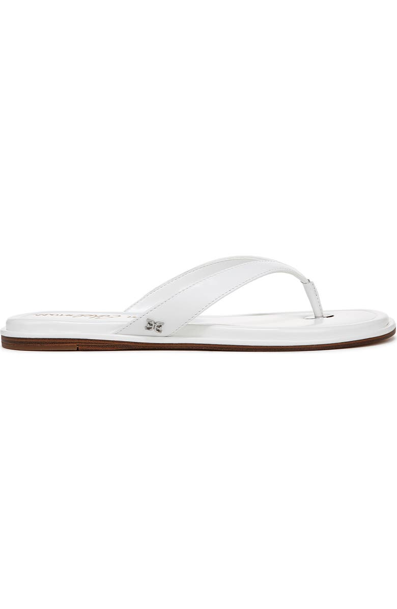 Sam Edelman Remi Flip Flop, Alternate, color, Prism White