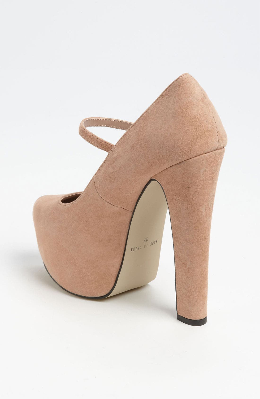 'Showoff' Platform Mary Jane, Alternate, color, NUDE