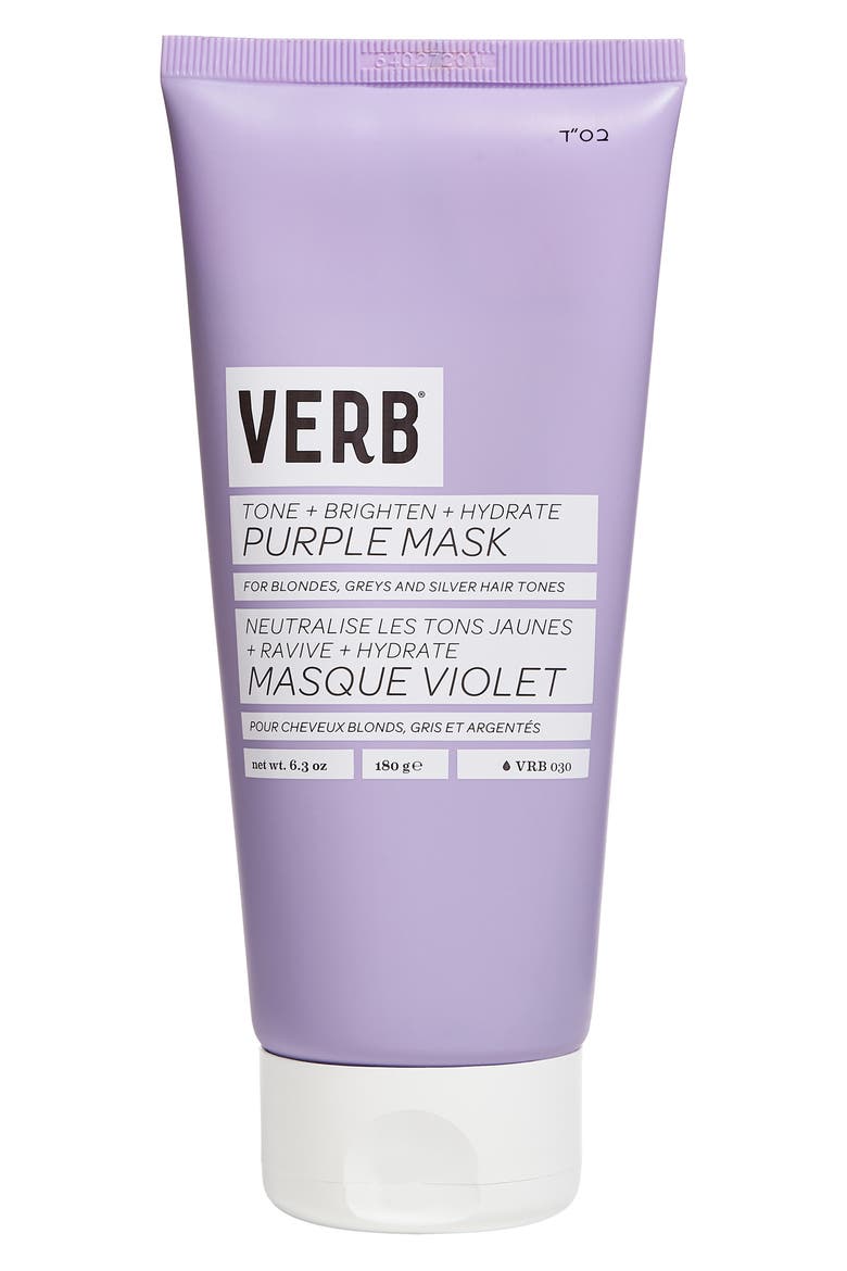Purple Toning & Hydrating Hair Mask, Main, color, NO COLOR