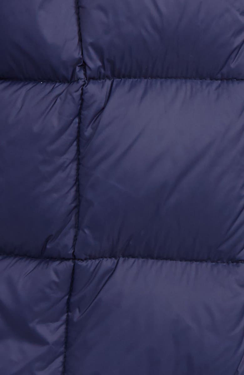 Moncler Jean Down Bunting with Genuine Fox Fur Trim, Alternate, color,