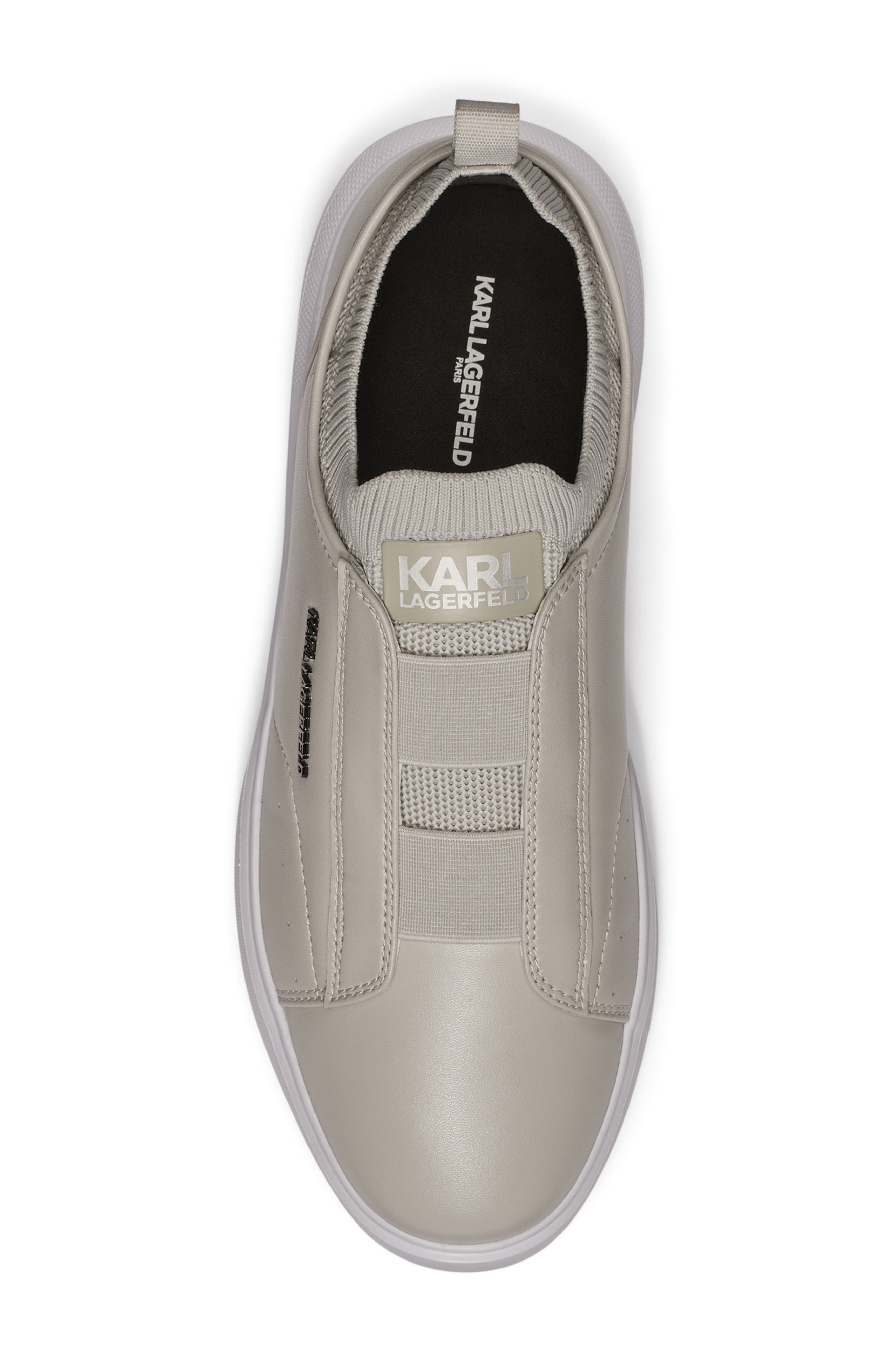 Side Logo Slip-On Sneaker, Alternate, color, CEMENT