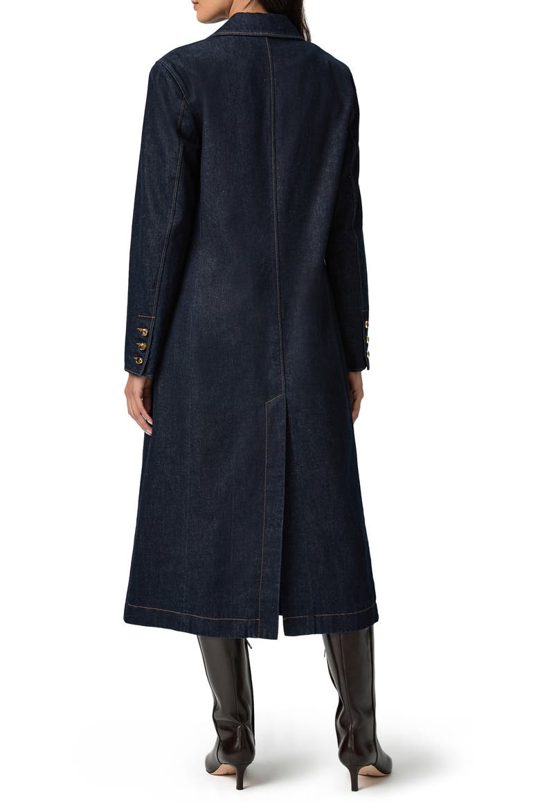 Symone Denim Coat, Alternate, color, SAVILLE