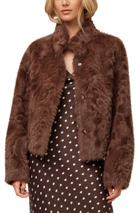 Mackenzie Reversible Faux Fur Coat