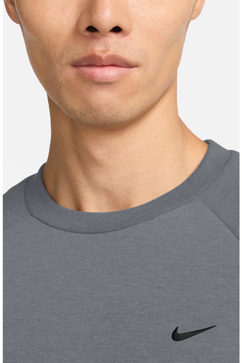 Primary Dri-FIT Sweatshirt, Alternate, color, COOL GREY/ HEATHER