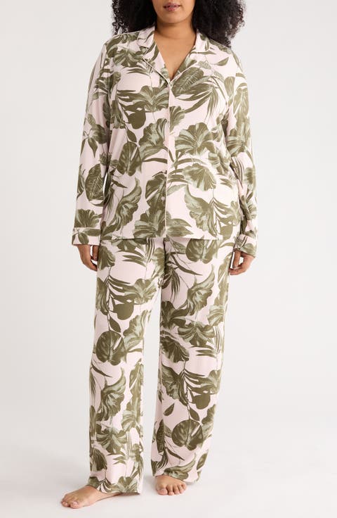 Moonlight Eco Knit Pajamas (Plus Size)