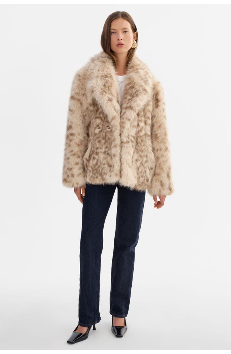 LAMARQUE Ravenna | Faux Fur Coat, Alternate, color, 