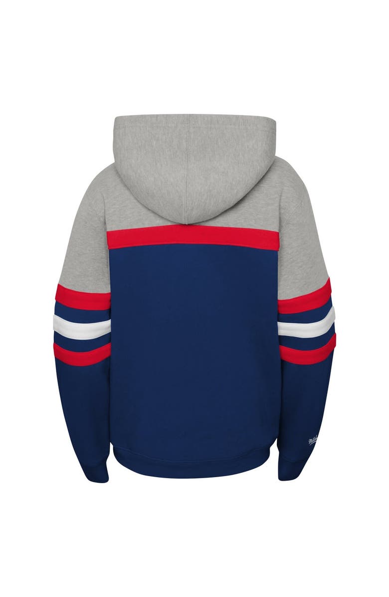 Mitchell & Ness Youth Mitchell & Ness Gray Washington Capitals Head Coach Pullover Hoodie, Alternate, color, Gray