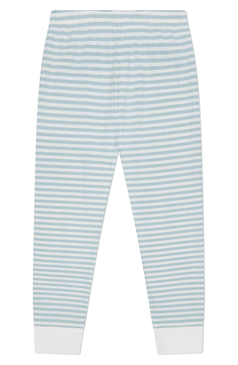 MORI Happy Pig Fitted Two-Piece Pajamas, Alternate, color, 