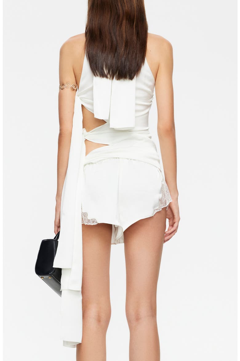 Odette Cutout Sleeveless Top, Alternate, color, PORCELAIN