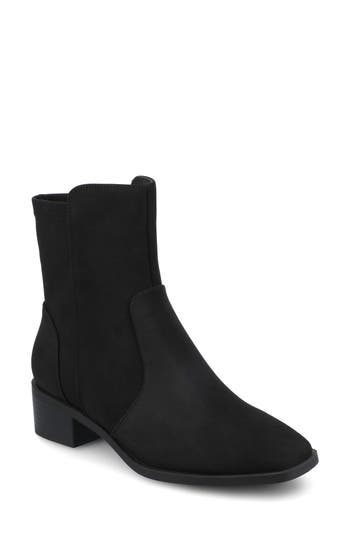 Journee Collection Renna Chelsea Boot In Animal Print