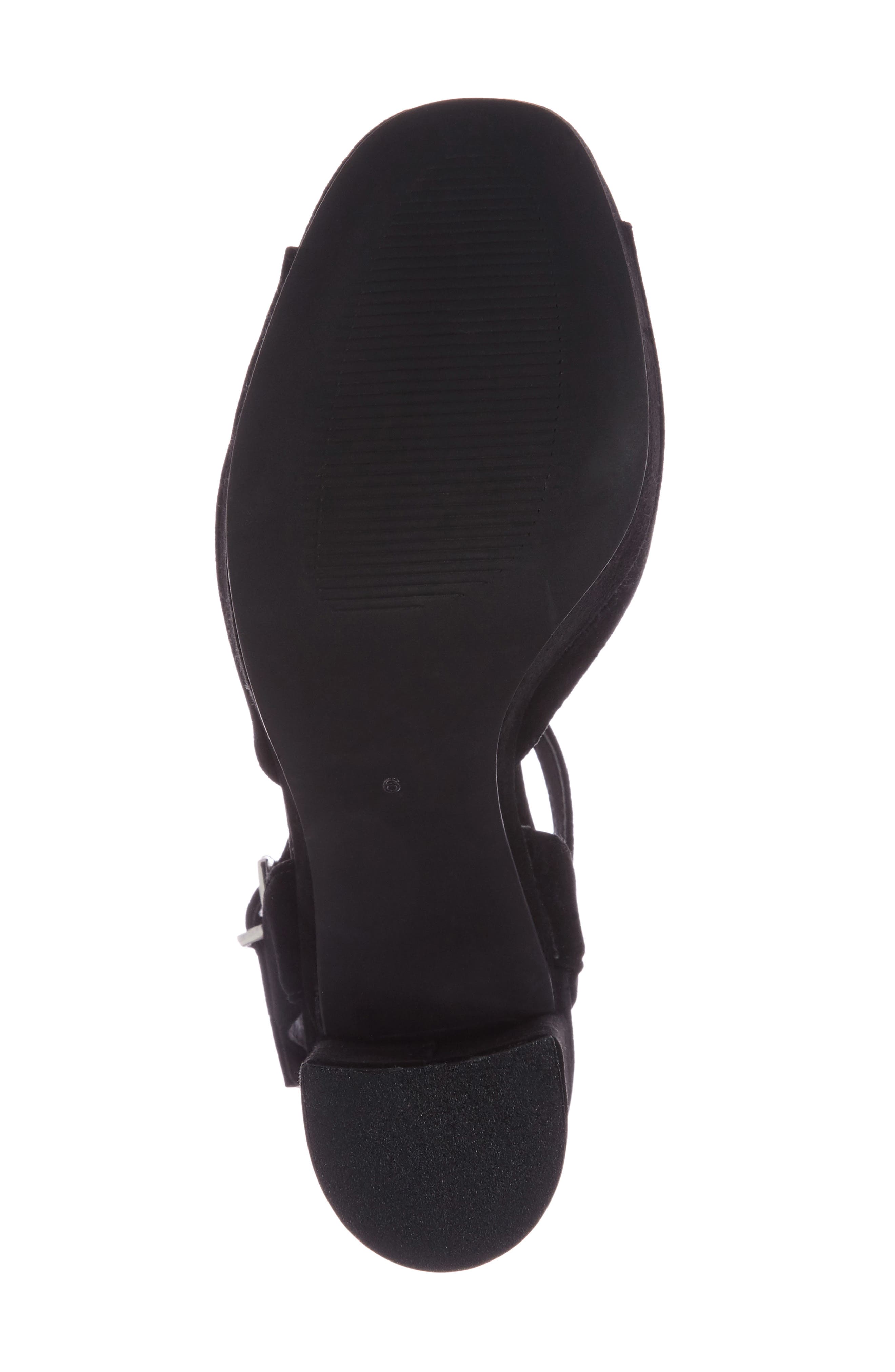 Trysta Platform Sandal, Alternate, color, BLACK SUEDE