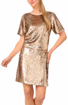 Halogen® Sequin T-Shirt