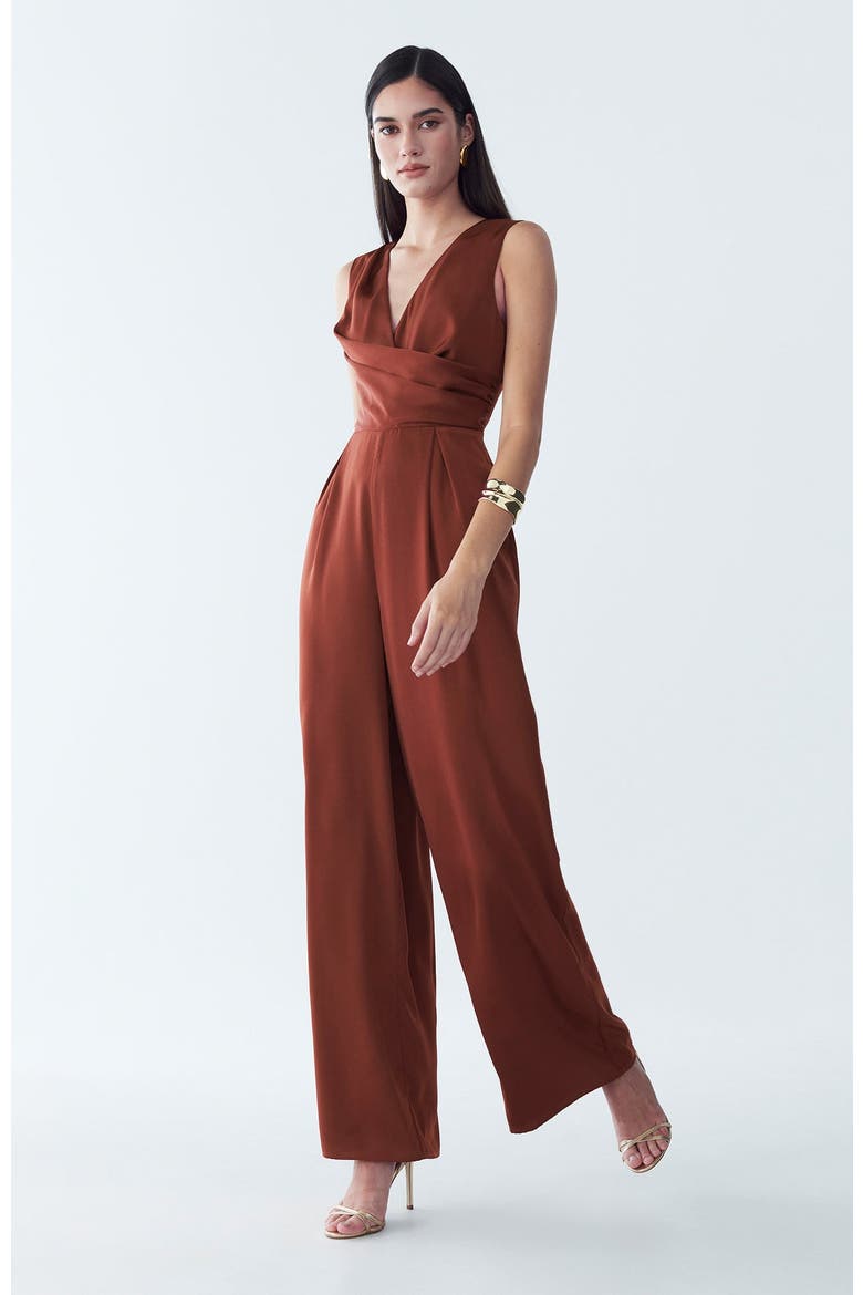 Livleigh Jumpsuit, Alternate, color, Copper
