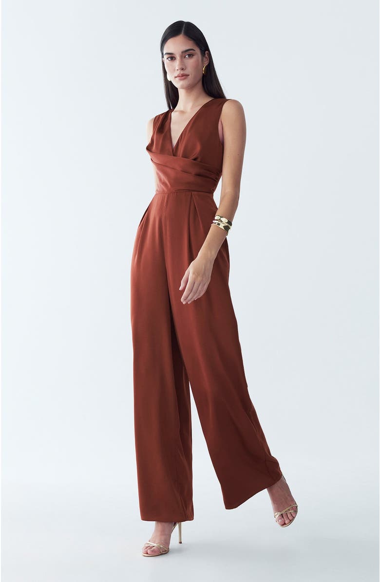 WILLA Livleigh Jumpsuit, Alternate, color, Copper