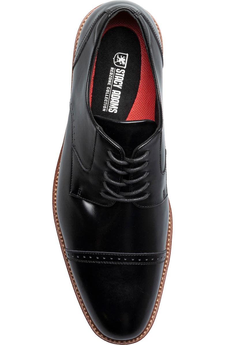Stacy Adams Vogel Cap Toe Derby, Alternate, color, Black