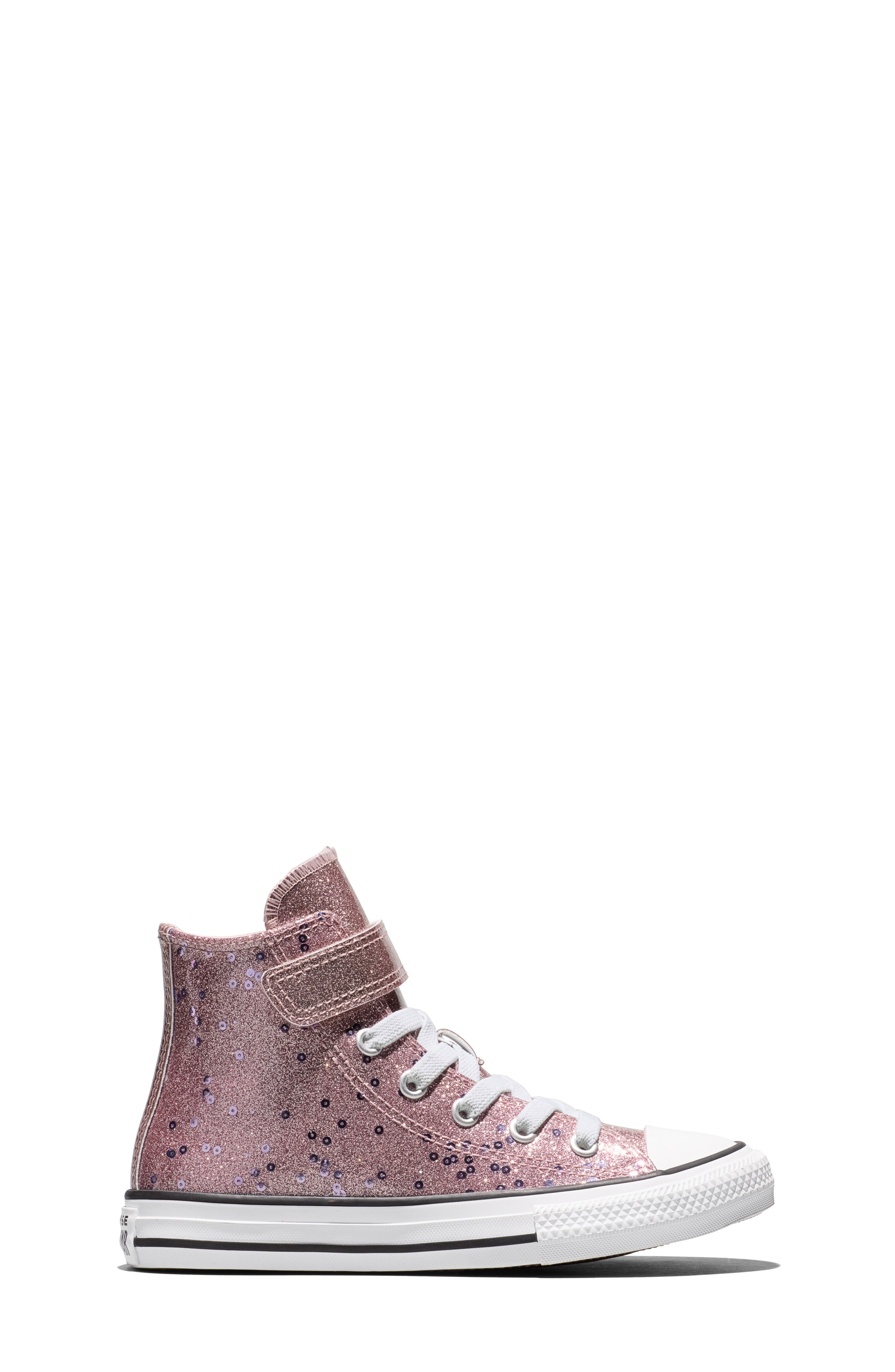 Kids' Chuck Taylor All Star Easy-On High Top Sneaker, Alternate, color, PETAL PIT/ APRICOT/ AMETHYST
