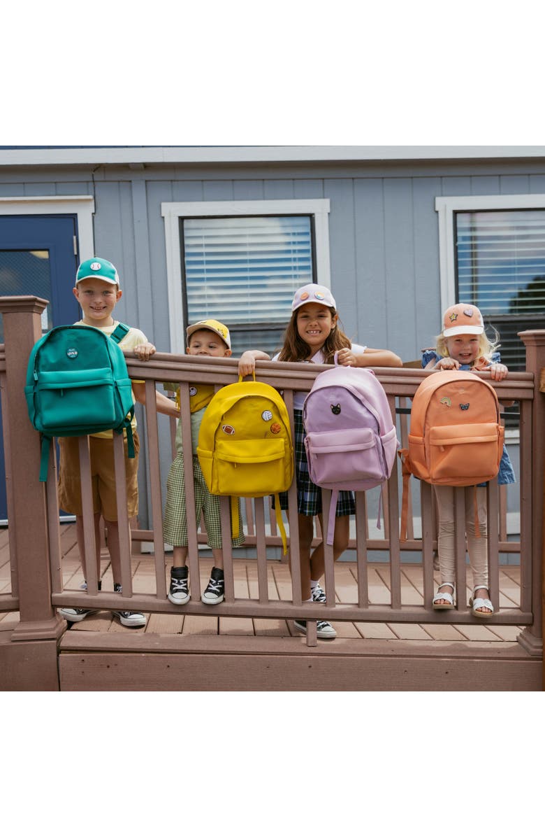 Parker Kids Co. Backpack + Patches - Adventure Set, Alternate, color, Rain