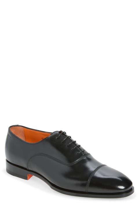 Lace-Up Cap Toe Oxford