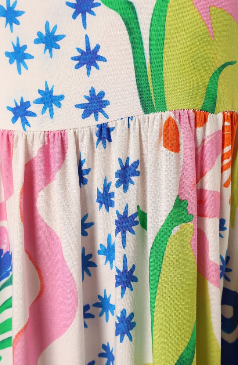 Petal & Pup Greer Print Maxi Dress, Alternate, color, Mercedes Print