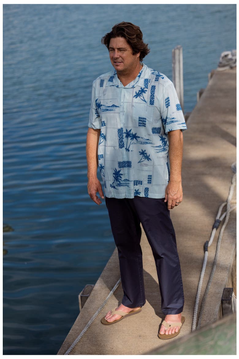 Island Time Shirt, Alternate, color, Baby Blue
