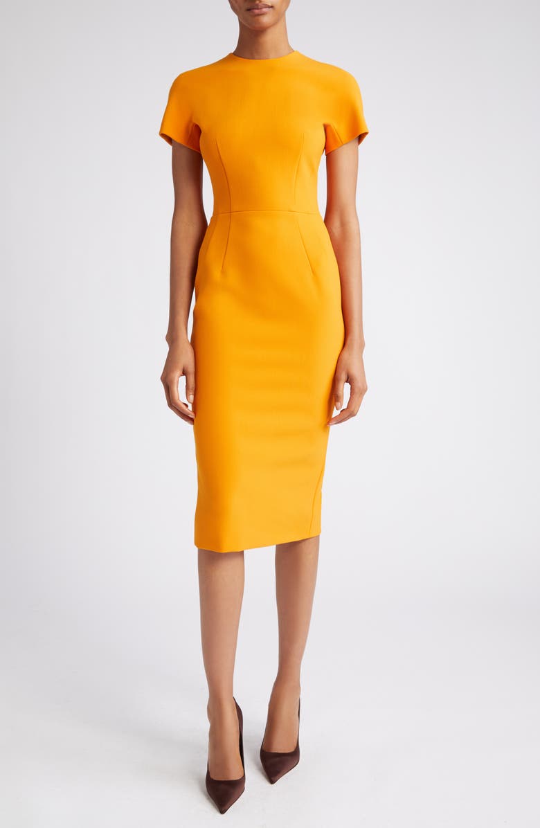 Victoria Beckham Darted Sheath Dress, Main, color,