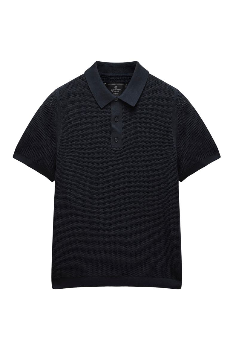 Supima Mesh Cruise Polo, Alternate, color, NAVY