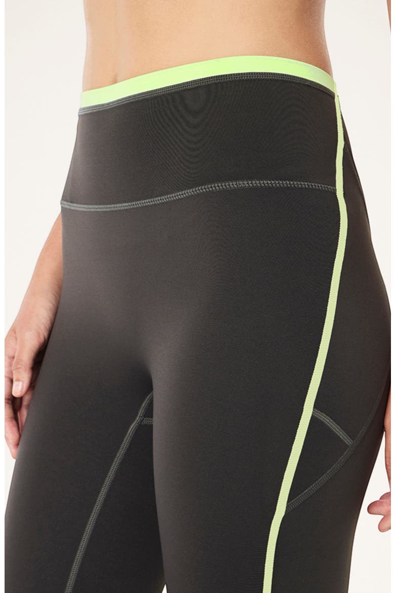 Rapid Pocket Leggings, Alternate, color, CAVIAR/ WASHED LIME