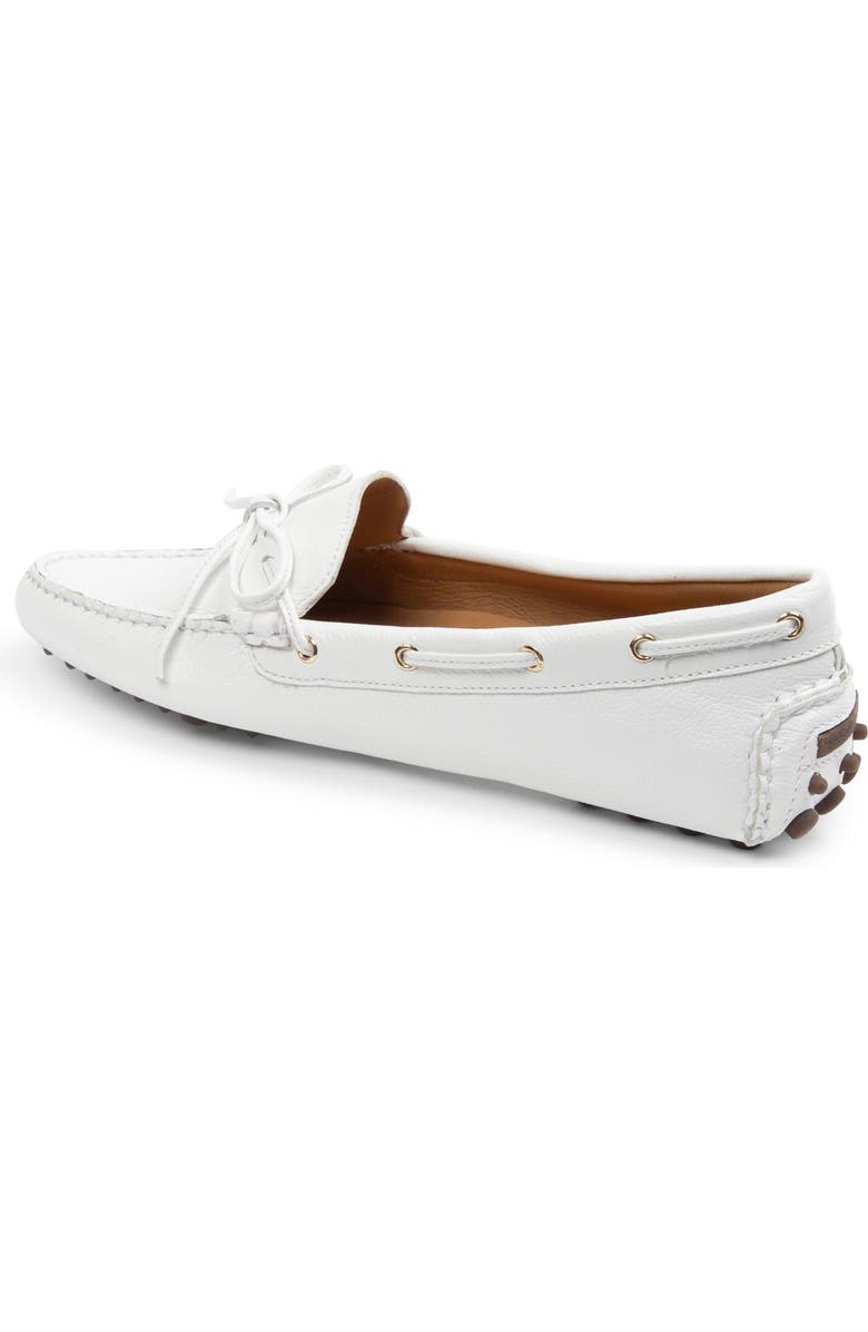 patricia green Henley Boat Shoe, Alternate, color, White Leather