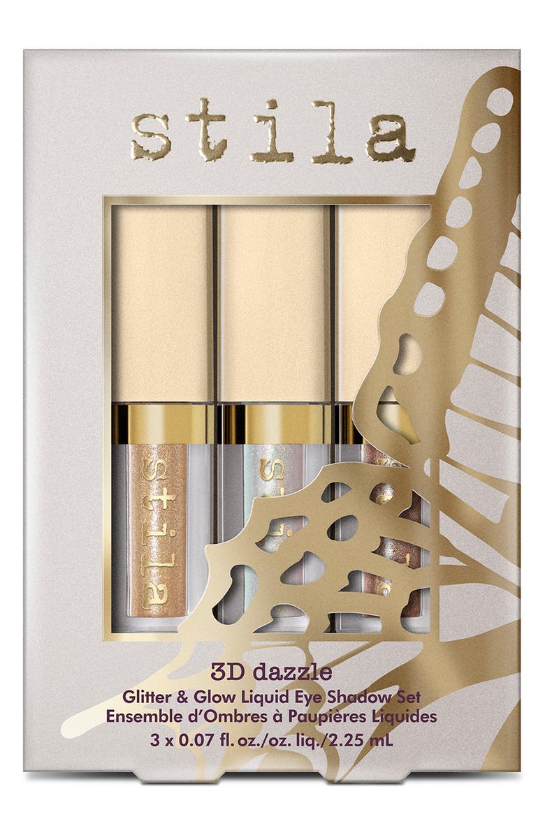 Stila 3D Dazzle Glitter & Glow Liquid Eyeshadow Set, Alternate, color,