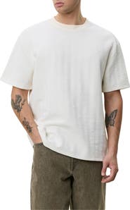 Les Deux Stripe Jacquard T-Shirt