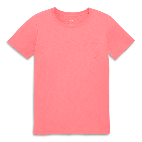 Unisex Fit Slub Pocket Tee