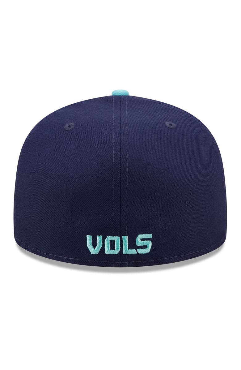 New Era Men's New Era Navy/Light Blue Tennessee Volunteers 59FIFTY Fitted Hat, Alternate, color,