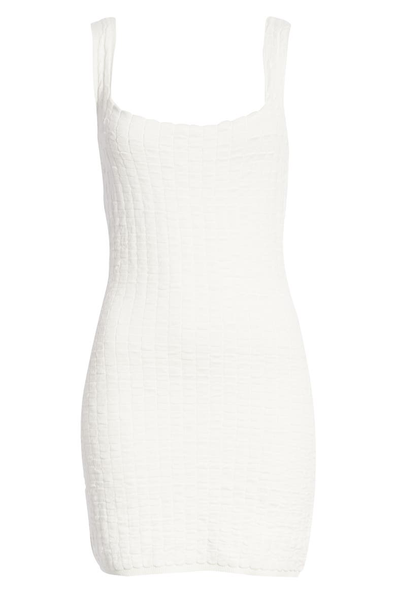 free-est Short N Sweet Sweater Minidress, Alternate, color, IVORY
