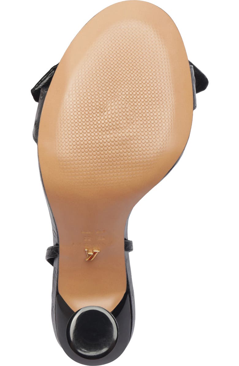 Arezzo Addie Ankle Strap Sandal, Alternate, color, Black